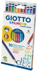 GIOTTO Set Creioane Colorate cu Radiera 10 Bucati Stilnovo Giotto (256800)
