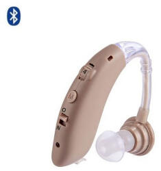AudiSound Aparat auditiv reincarcabil G-25-BT Beige, functie conectare Bluetooth