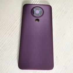 tel-szalk-1929703937 Nokia 3.4 lila akkufedél, hátlap, kamera lencse (tel-szalk-1929703937)