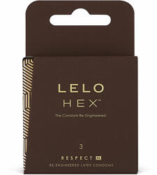 LELO Prezervative Lelo Hex Respect XL 3 buc