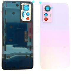 tel-szalk-1929703874 Xiaomi 12 Lite rózsaszín Akkufedél hátlap - kamera lencse burkolati elem ragasztóval (tel-szalk-1929703874)