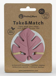 P&M Szilikon rágóka TAKE&MATCH Dusty Rose 0m+ - babyshopkaposvar