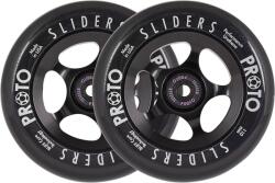 Proto Slider Pro Scooter Wheels 110mm 2-pack - Black on Raw