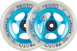 Proto Plasma Pro Scooter Wheels 110mm 2-Pack - Clear on Red