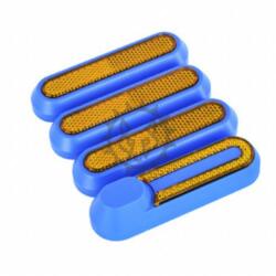 Csavar védő műanyag burkolat (V2, kék, 4 db, Xiaomi M365 rollerekhez)