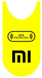  Xiaomi roller matrica GPS protected (sárga, első talprész)