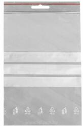  Simítózáras tasak írható felülettel 70x100 100 darabos - fotoland