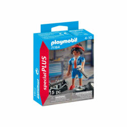 Playmobil - Figurina Mecanic (PM71164) - carlatoys Figurina