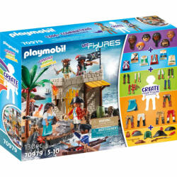 Playmobil - Creeaza Propria Figurina - Insula Piratilor (PM70979) - carlatoys Figurina