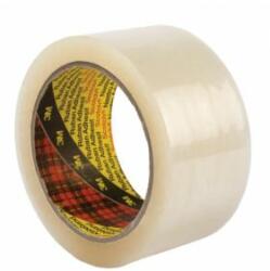 3M Bandă adezivă de ambalare cu derulare silențioasă 50mm x 66m transparentă
