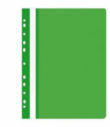 Office Products Legătură rapidă din PP cu perforație Euro, verde mat