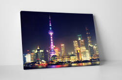 4 Decor Tablou canvas : Pudong skyline - beestick-deco - 174,00 RON