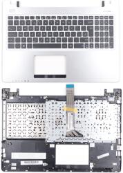 Billentyűzet Asus A56 K56 K56CB K56CM S56 S56CM - Ezüst palmrest
