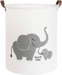 Ourbaby® Coș pentru jucării elefanți