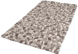 Invicta interior Covor ORGANIC LIVING 200x120cm din lana si pasla, gri (38254) Covor