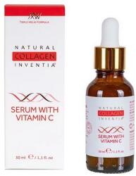 Natural Collagen Inventia Ser facial cu vitamina C - Natural Collagen Inventia Serum With Vitamin C 30 ml
