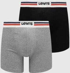 Levi's boxeralsó 2 db fekete, férfi - fekete S - answear - 11 990 Ft
