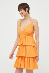 Artigli ruha narancssárga, mini, harang alakú - narancssárga 34 - answear - 20 990 Ft