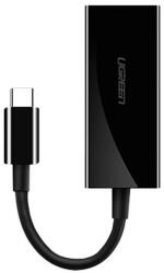 UGREEN Külső Gigabit Ethernet adapter USB-C dugasz UGREEN, fekete (50307)