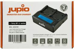 Jupio dupla akkumulátor töltő Sony BP-U típusú akkumulátor foglalattal (JDC0101)