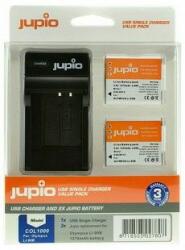 Jupio Value Pack Olympus Li-90B/Li-92B 1270mAh 2db fényképezőgép akkumulátor + USB töltő (COL1000)
