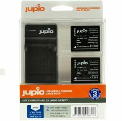Jupio Value Pack Panasonic DMW-BLG10 2db fényképezőgép akkumulátor + USB töltő (CPA1005)
