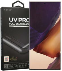 X-One Folie Protectie Ecran X-One pentru Samsung Galaxy S22 Ultra 5G S908, Sticla securizata, Full Face, Full Glue, UV PRO, Case Friendly (fol/ec/x-o/sgs/st/fu/fu/uv) - pcone
