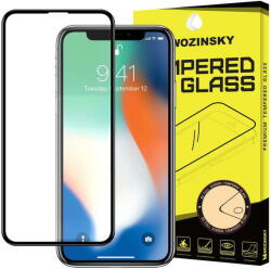 Wozinsky Folie Protectie Ecran WZK pentru Apple iPhone XR / Apple iPhone 11, Sticla securizata, Full Face, Full Glue, Neagra (fol/fs/iXR/11/Wzk/TmpGl/Al/n) - pcone
