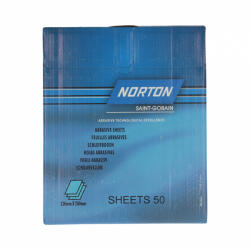 Norton Black Ice T417 vízálló csiszolópapír 230x280mm P1000, 50db/csomag (CTV21196) - praktikuskft