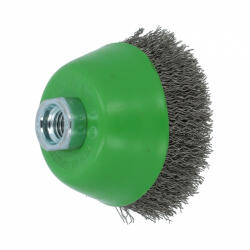 Norton hullámos drótkorong inox (fazékkefe) 80x0, 3xM14 T25 (CT604868) - praktikuskft