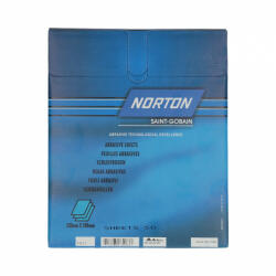 Norton Black Ice T417 vízálló csiszolópapír 230x280mm P220, 50db/csomag (CTV21186) - praktikuskft
