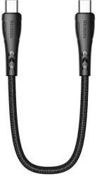 Mcdodo CA-7640 USB-C - USB-C Kábel - 0.2m 3A PD 60W - Fekete (MD-CA-7640)