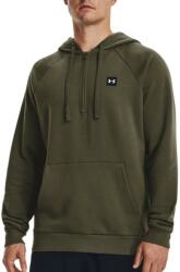 Under Armour UA Rival Fleece 1/2 Zip HD-GRN Kapucnis melegítő felsők 1373371-390 Méret XXL