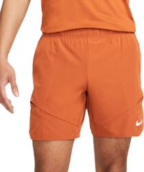 Nike Pantaloni scurți tenis bărbați "Nike Dri-Fit Advantage Short 7in - dark russet/white