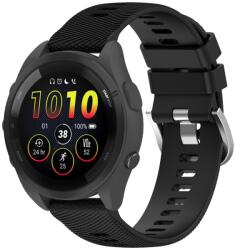 RUBBER Curea din silicon Garmin Forerunner 265S negru