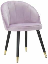 Mauro Ferretti LOTY rózsaszín bársony szék