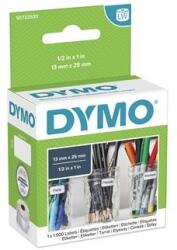DYMO Etikett, LW nyomtatóhoz, eltávolítható, 13x25 mm, 1000 db etikett, DYMO (S0722530) - tonerpiac