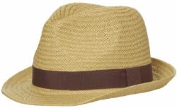 Myrtle Beach Pălărie de vară pentru bărbați MB6597 - De paie / maro | S/M (MB6597-1732427)
