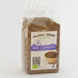 GreenMark Organic bio lenmag barna 500 g - menteskereso