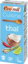 EcoMil bio thai mártás/tejszín 200 ml