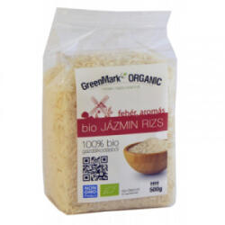  Greenmark bio jázmin rizs fehér 500 g - menteskereso