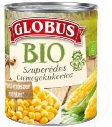 GLOBUS bio szuperédes csemegekukorica konzerv 1 db - menteskereso