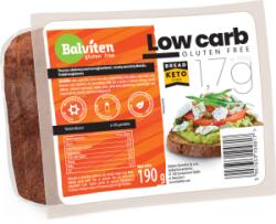 Balviten gluténmentes low carb szénhidrátcsökkentett kenyér 190 g - menteskereso