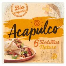 Acapulco bio lágy tortilla tészta 240 g