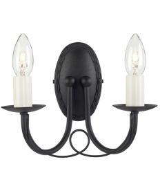 Elstead Lighting Minster MN2-BLACK