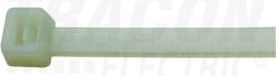Tracon Hőálló kábelkábelkötegelő, natúr 365×7, 8mm, D=8-100mm, PA6.6, +105°C/135°C (260T)