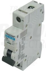 Tracon Egyenáramú kismegszakító PV rendszerekhez, 1 pólus, C kar. 50A, 220V DC (DC-1C-50) - kontaktor
