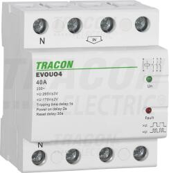 Tracon Aut. visszakapcsoló fesz. növekedési/csökkenési relé AC230V, 4P, 40AU>: 265V, U