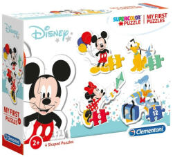 Clementoni SuperColor - My First Puzzles - Mickey és barátai 4 az 1-ben (20819)