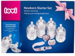 LOVI Newborn Starter Set Girl biberoane set cadou
